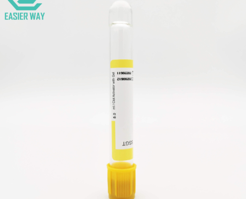 5ml gel and clot activator vacuum blood collection tube