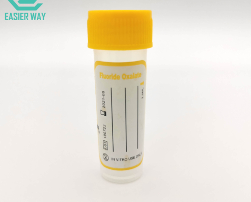 Fluoride Oxalate blood collection tube