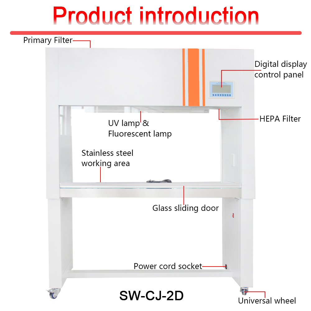 High quality Laminar Flow Cabinet/ Laminar Flow Hood/clean bench