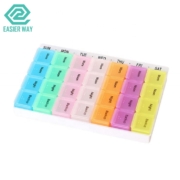 Hot Sale Detachable 7 Days With 28 Cases Pill Box Pill Storage Holder Pill Storage Caser