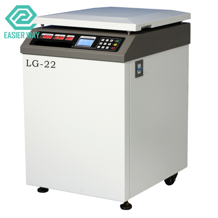LG-22 floor standing high speed large capacity refrigerated centrifuge