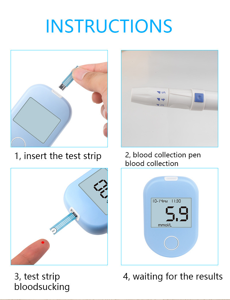 household convenient blood glucose meter