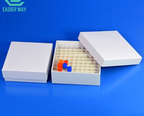 paper cryo tube box