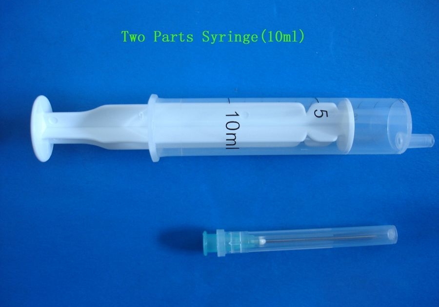 two part syringe